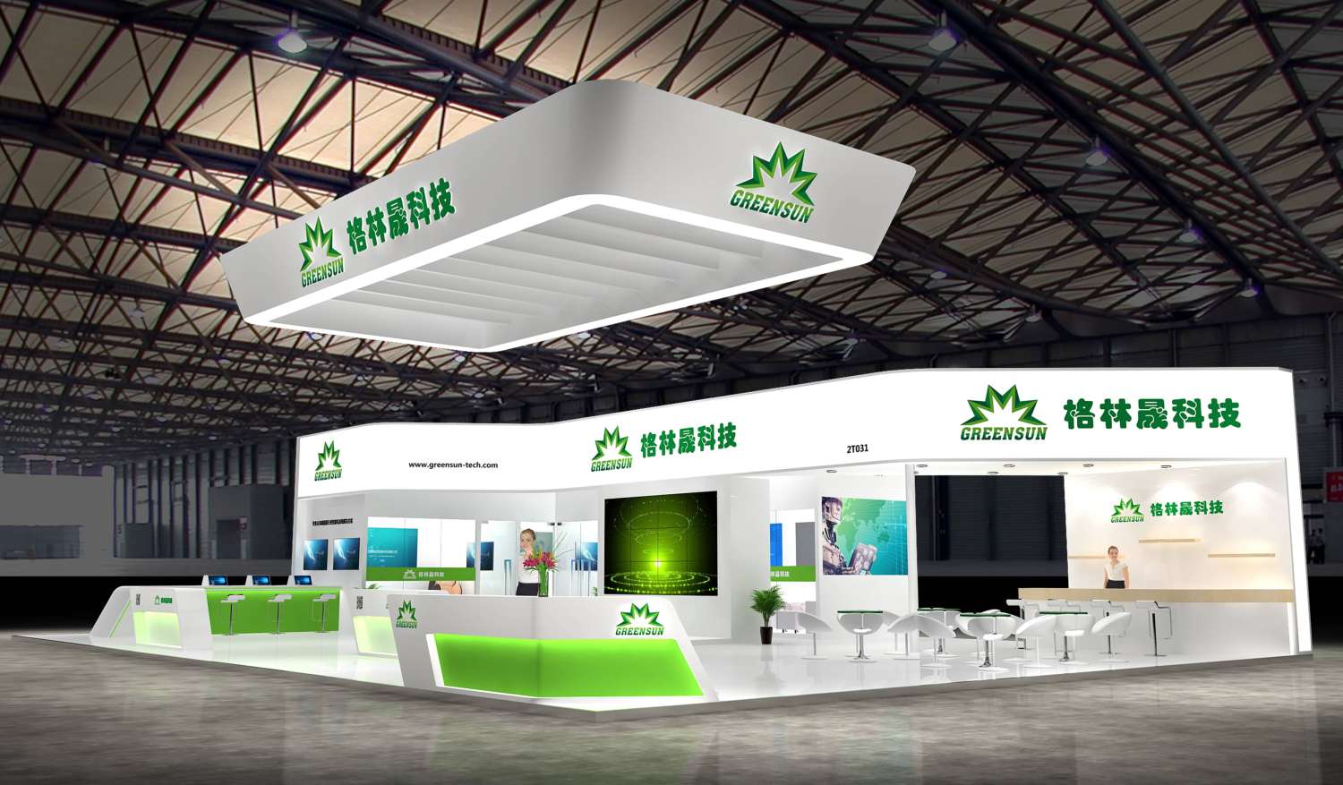 安全独特的广州服装特装展台搭建可以做些什么吸引观看(图1)