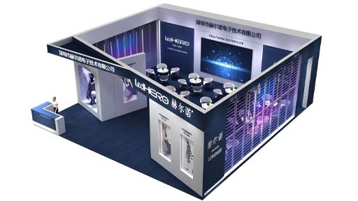 展位搭建材料展览设计应该关注哪些科技展台设计创意？(图1)