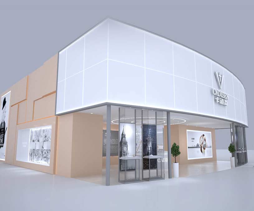 卡迪森手表-珠宝展展台设计搭建