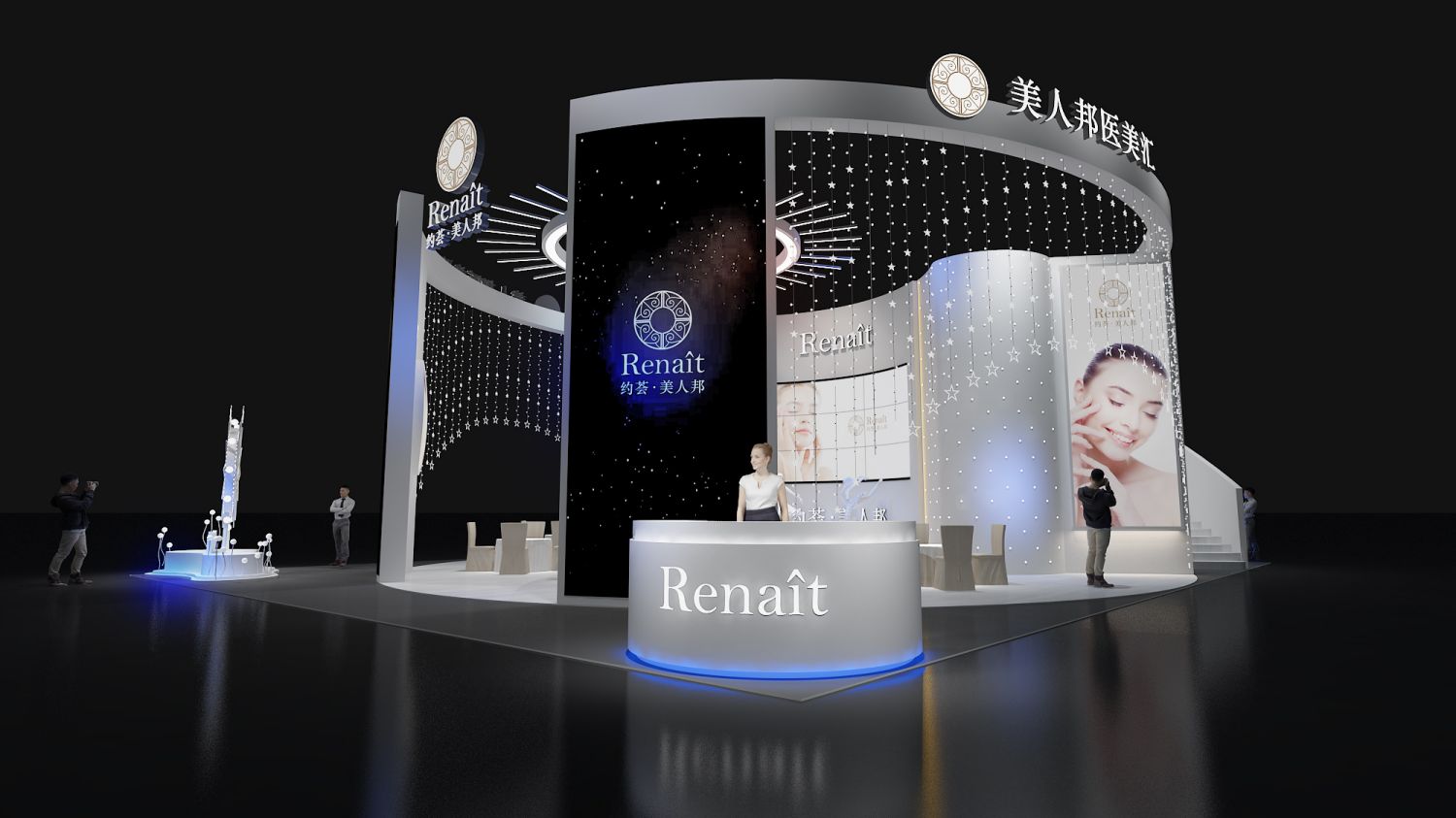 展览展台搭建公司的展厅设计的特点和创造力(图1)