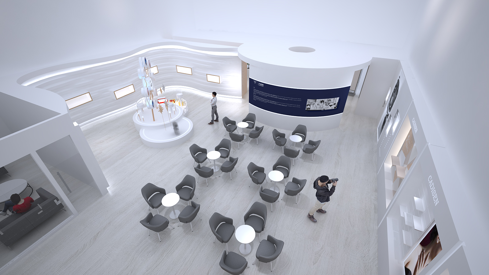 广州展会展台_广州展会展台搭建展览会是一种立体的广告,为展商提供了一个充分展示自(图1)