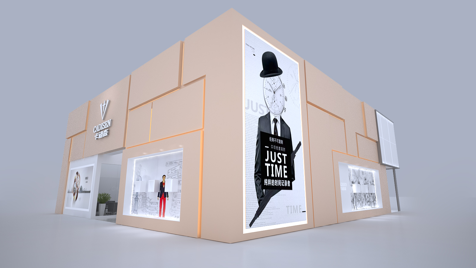 佛山展台设计搭建_佛山展台设计搭建的时候为了要更好的突出商品的特点,也就是展会的(图1)