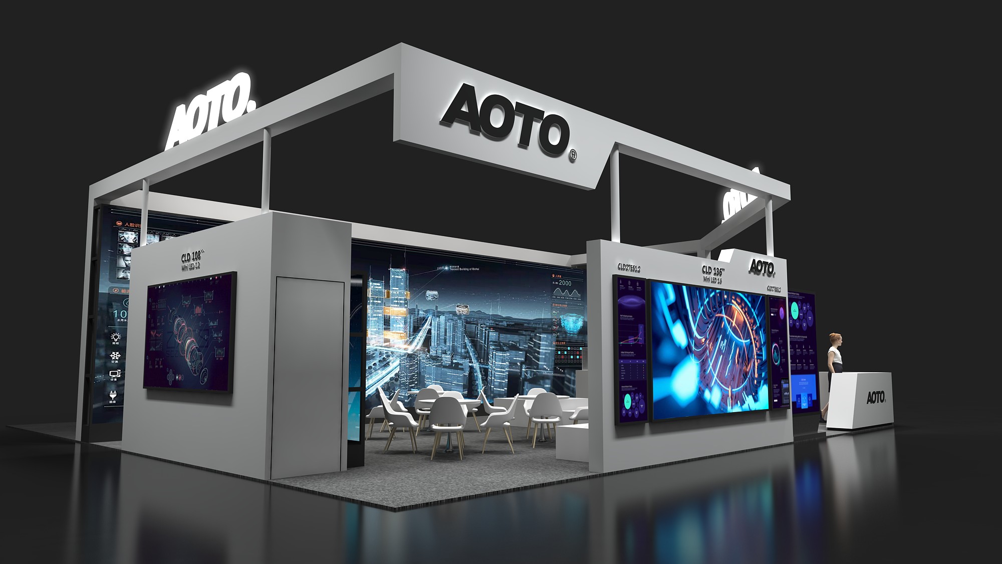 会展搭建行业__一、展会的设计一定要独特新颖,这样才能吸引更多的参观者,如果自己(图1)