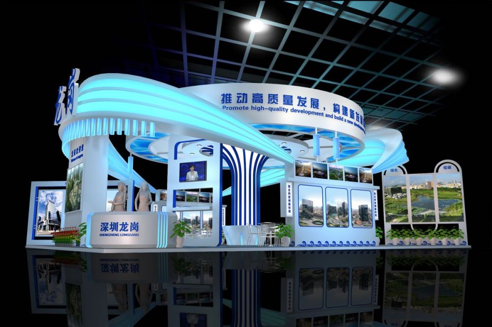 展馆展览设计:展览道具的色彩选择的要求(图1)