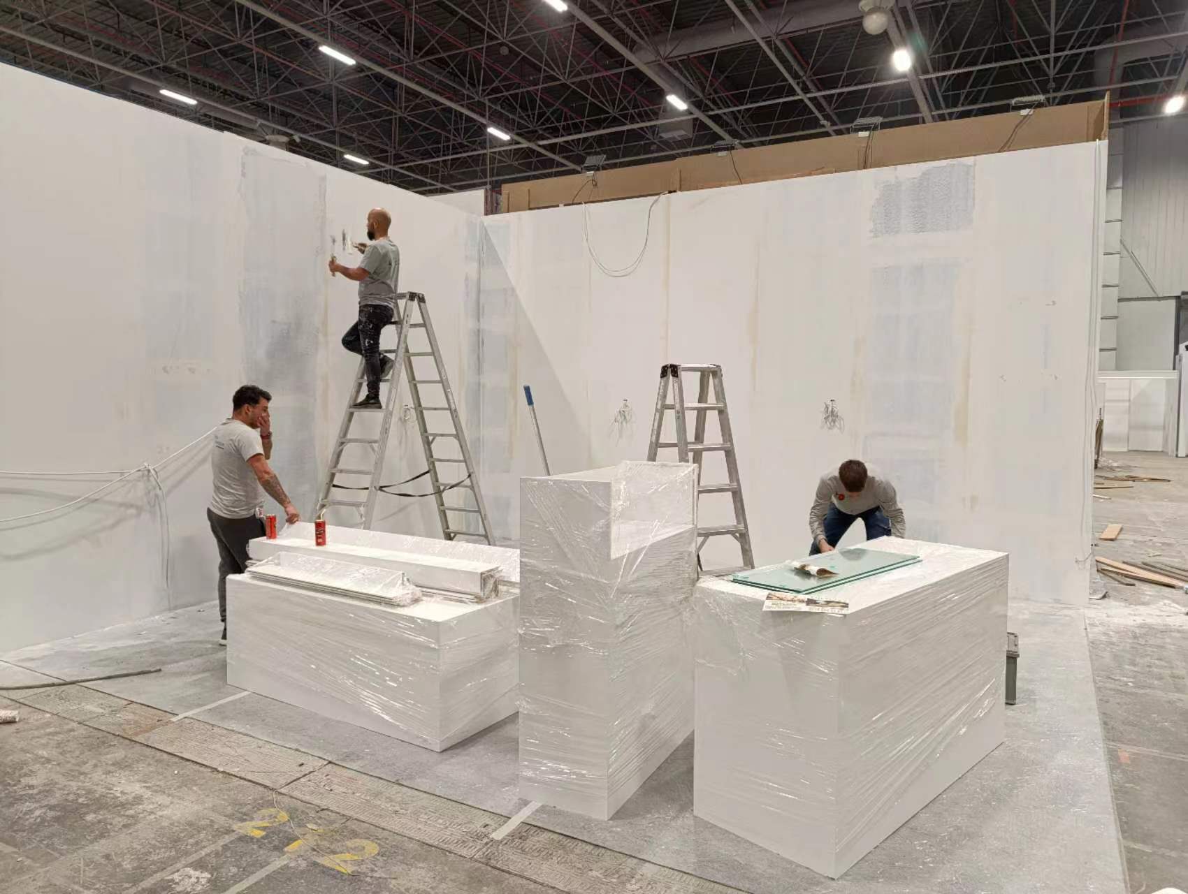 美国展会搭建装修方案与案例