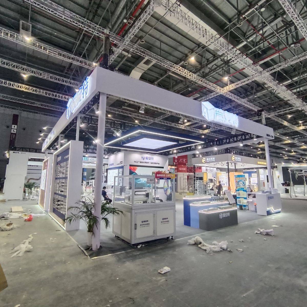 美国展会搭建企业合作与市场分析