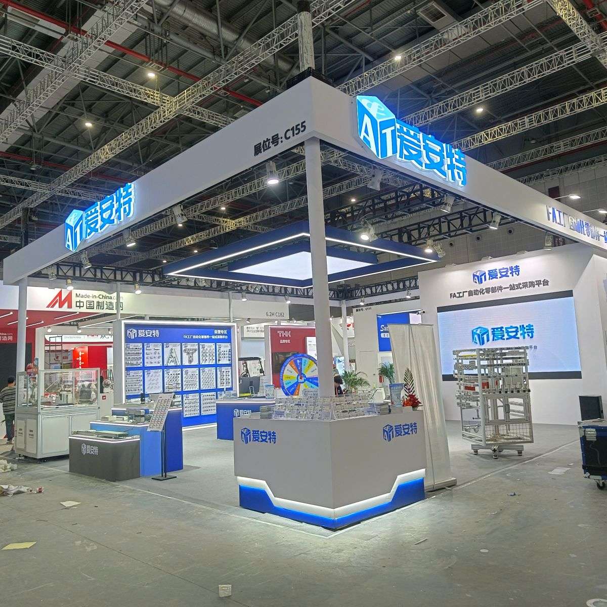 美国IEEE展会的专业搭建解读